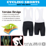 Men's Team Cycling Shorts Sports Breathable