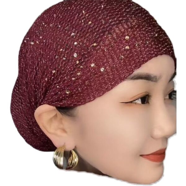 Elastic Hot Drilling Toque Fashion