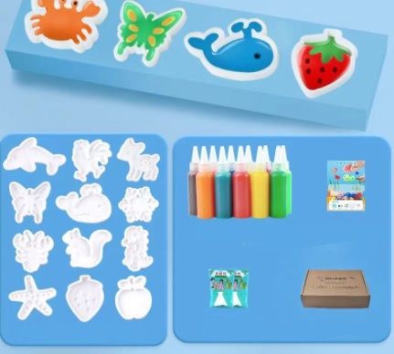 Children's Ocean Water Baby Crystal Mud DIY Water Elf Toy Set