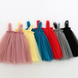 Rica Sleeveless Tulle Dress