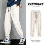 Men's Weighted Loose Wide Leg Corduroy Lounge Pants