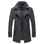 Cold-resistant Plus Cotton Woolen Men's Jacket