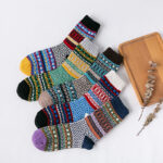 Women's Wool Mid-tube  Socks Thickened