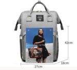 LEQUEEN Multifunctional Large Capacity Mummy Bag