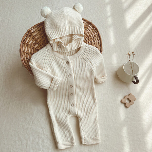 Baby Sweater Long One Piece Knit Sweater