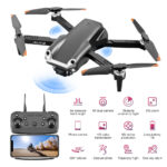 UAV Folding Four Axis 4K High Definition Dual Camera Aerial Model