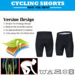 Men's Team Cycling Shorts Sports Breathable