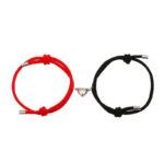 Simple Nylon Love Magnetic Bracelet