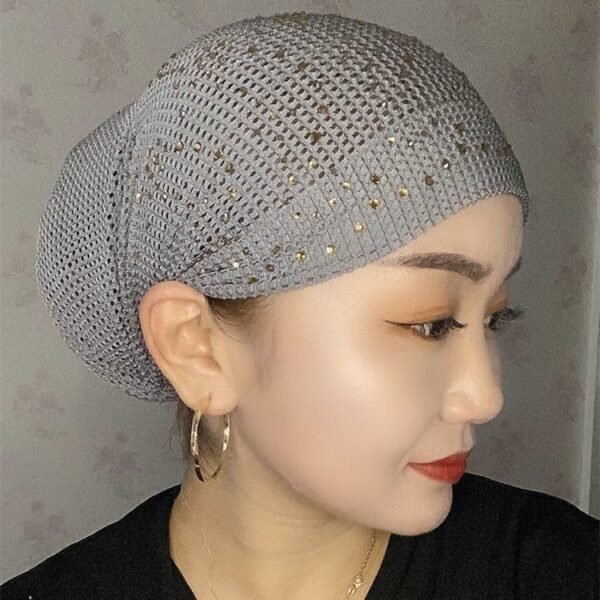 Elastic Hot Drilling Toque Fashion