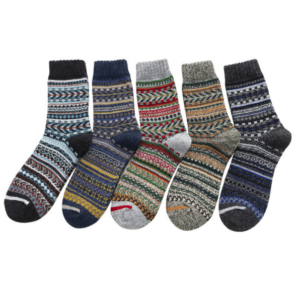 Women's Wool Mid-tube  Socks Thickened