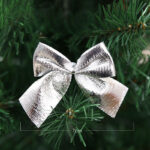 Christmas ornament, christmas tree, bow pendant