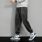 Men's Weighted Loose Wide Leg Corduroy Lounge Pants