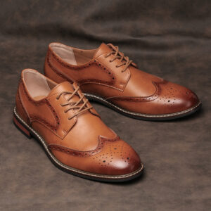 Classic Brogue Business Shoes Men