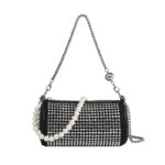 Shiny Rhinestone Crossbody Bag Casual Fashion