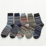 Women's Wool Mid-tube  Socks Thickened