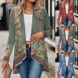 Shawl Small Suit Cardigan Outer Wear Ethnic Style